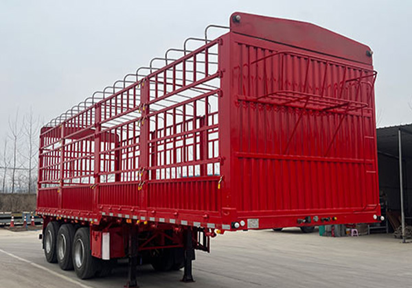 倉柵式運(yùn)輸半掛車